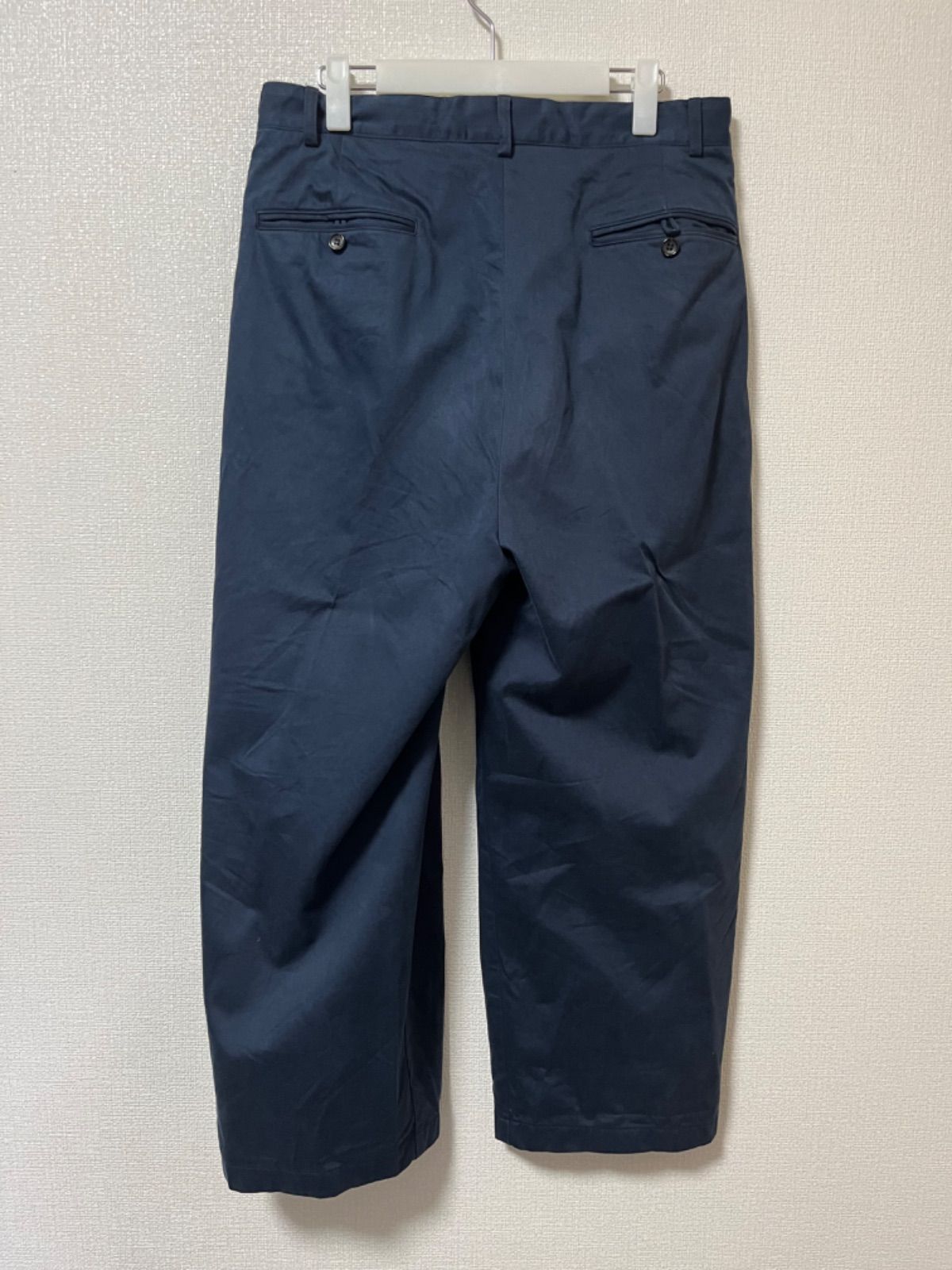 A.PRESSE CHINO TROUSERS NAVY a.presse Chino Trousers navy size1 A
