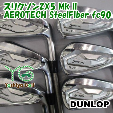 アイアン ダンロップ スリクソンZX5 Mk II/AEROTECH SteelFiber fc90