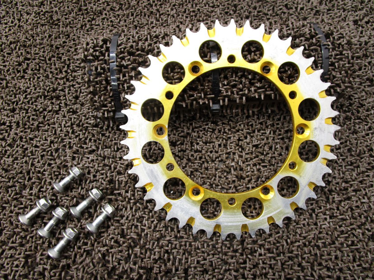 KDX220SR AFAM スプロケット 45丁 A6824！DX220B カワサキ キャブ車