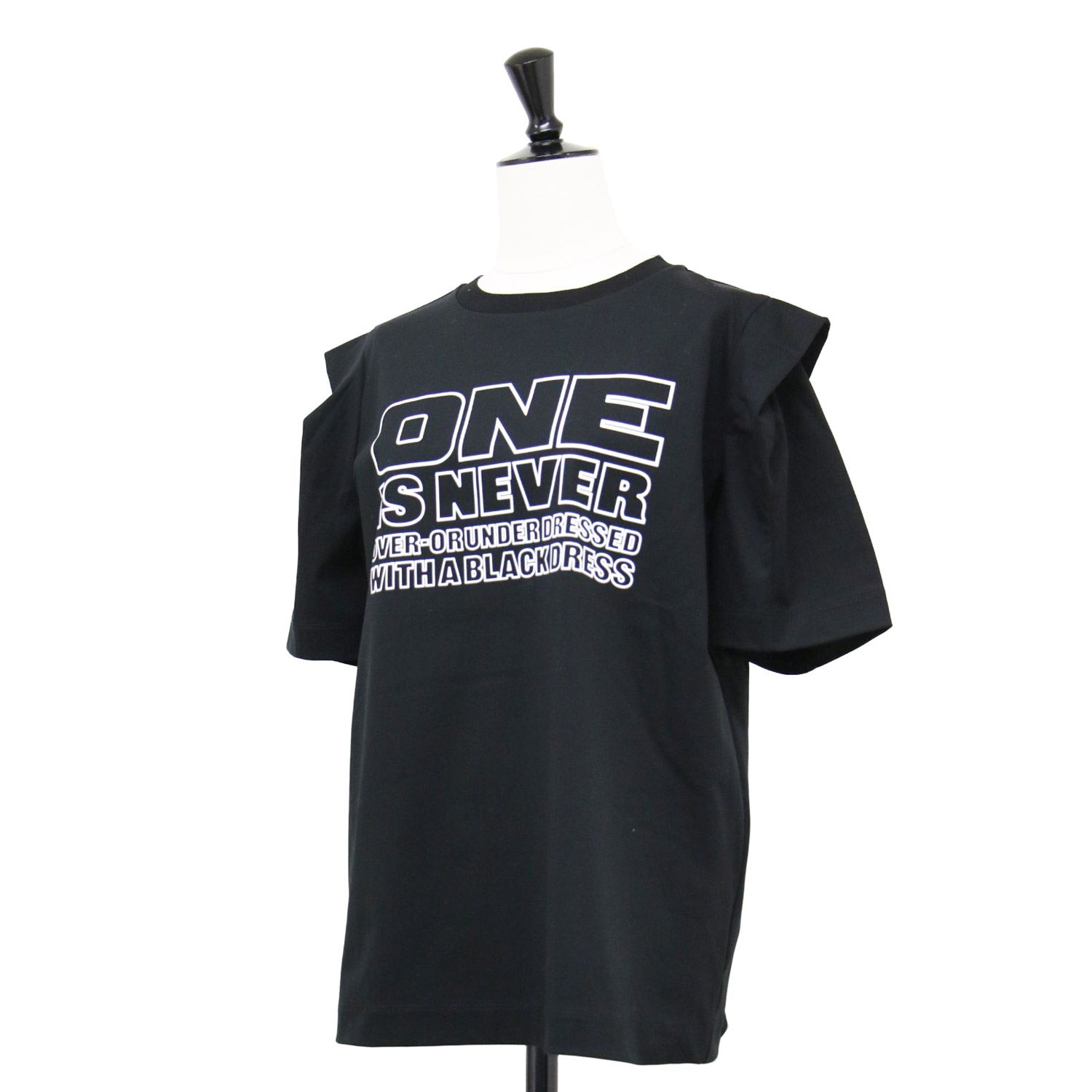 アルディーノアール HARDY NOIR Shoulder Tuke Tシャツ 22070208102120 ブラック HARDY NOIR tシャツ 「追加」Shoulder Tuke Tシャツ レディース