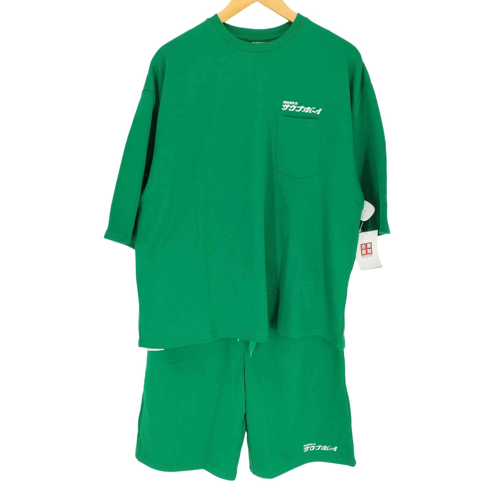 サウナボーイ サウナボーイ SHORT SLEEVES SET UP メンズ  XL