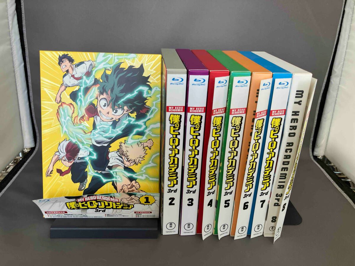 全8巻セット 僕のヒーローアカデミア 3rd Vol.1~8 Blu-ray Disc