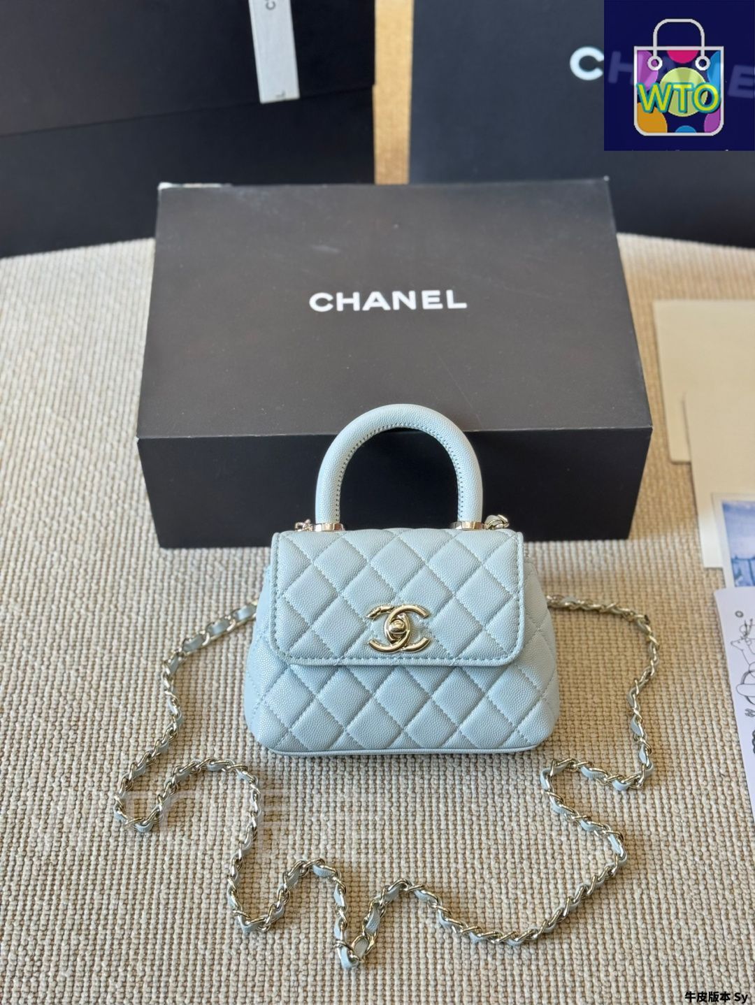 関税込 CHANEL超希少★ミニココハンドル 直営ラッピング 関税込 CHANEL超希少☆ミニココハンドル 直営ラッピング