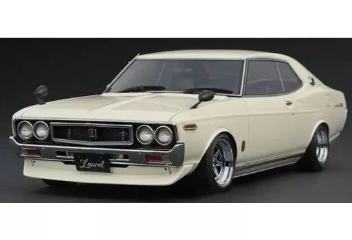 中古】ミニカー 1/18 Nissan Laurel 2000SGX C130(ホワイト) [IG2401
