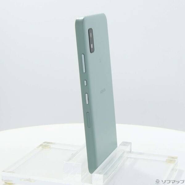 中古品〕 AQUOS wish 64GB オリーブグリーン A104SH Y!mobile