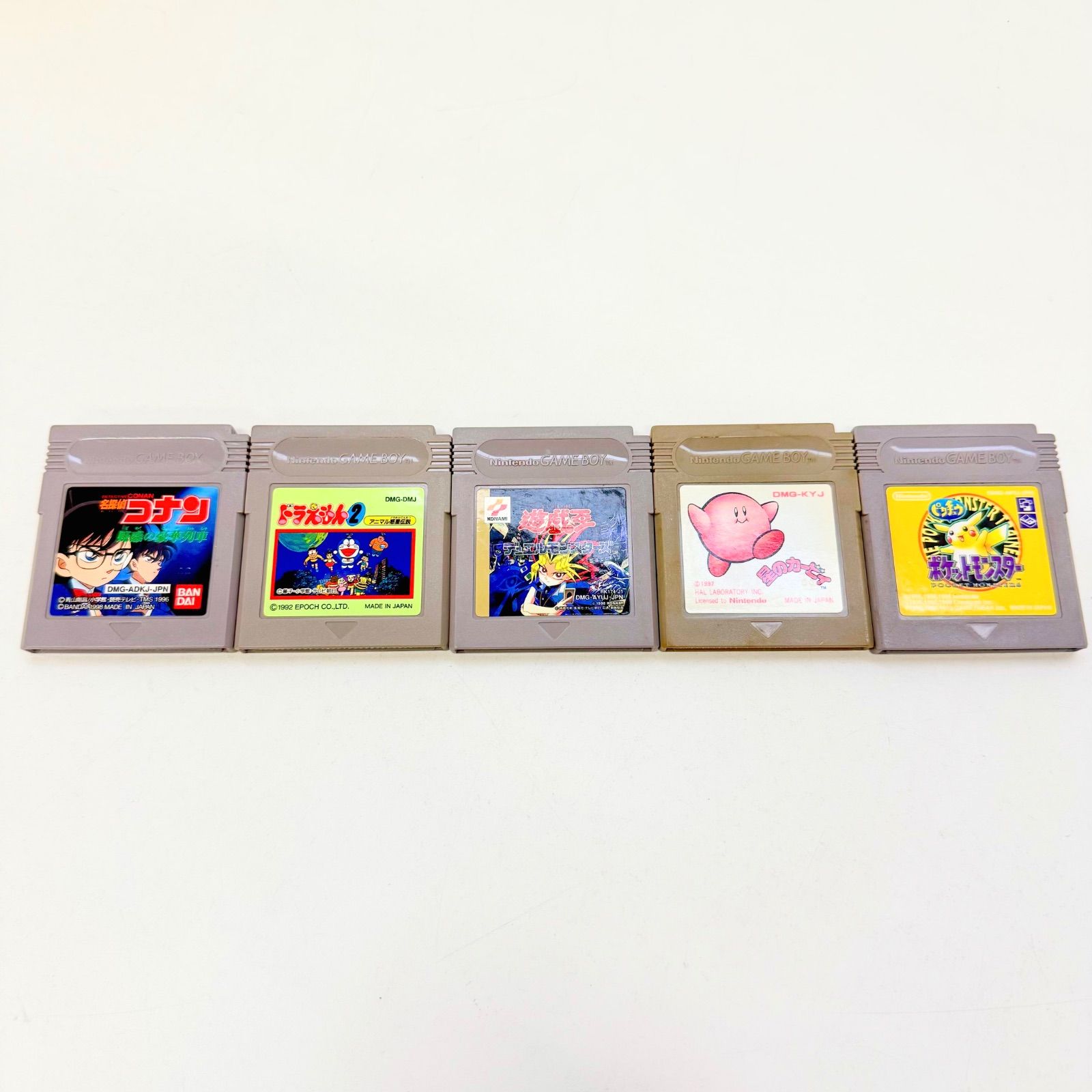 現状品】Nintendo GAME BOY ソフト 5点 まとめ