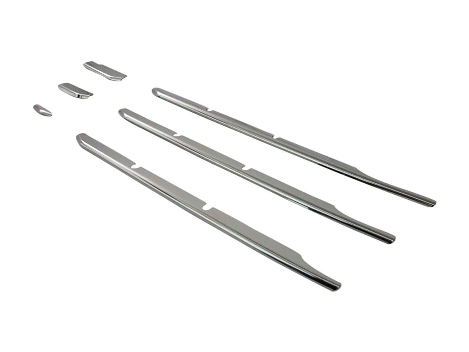BRIGHTZ ワゴンRスティングレー MH35S MH55S 超鏡面ステンレスメッキフロントバンパーモール 6PC 【 FBUM-MOL-051 】 MH MH35 MH55 H35 H55 35 55 ワゴン R アール アウル スティングレ スティングレ