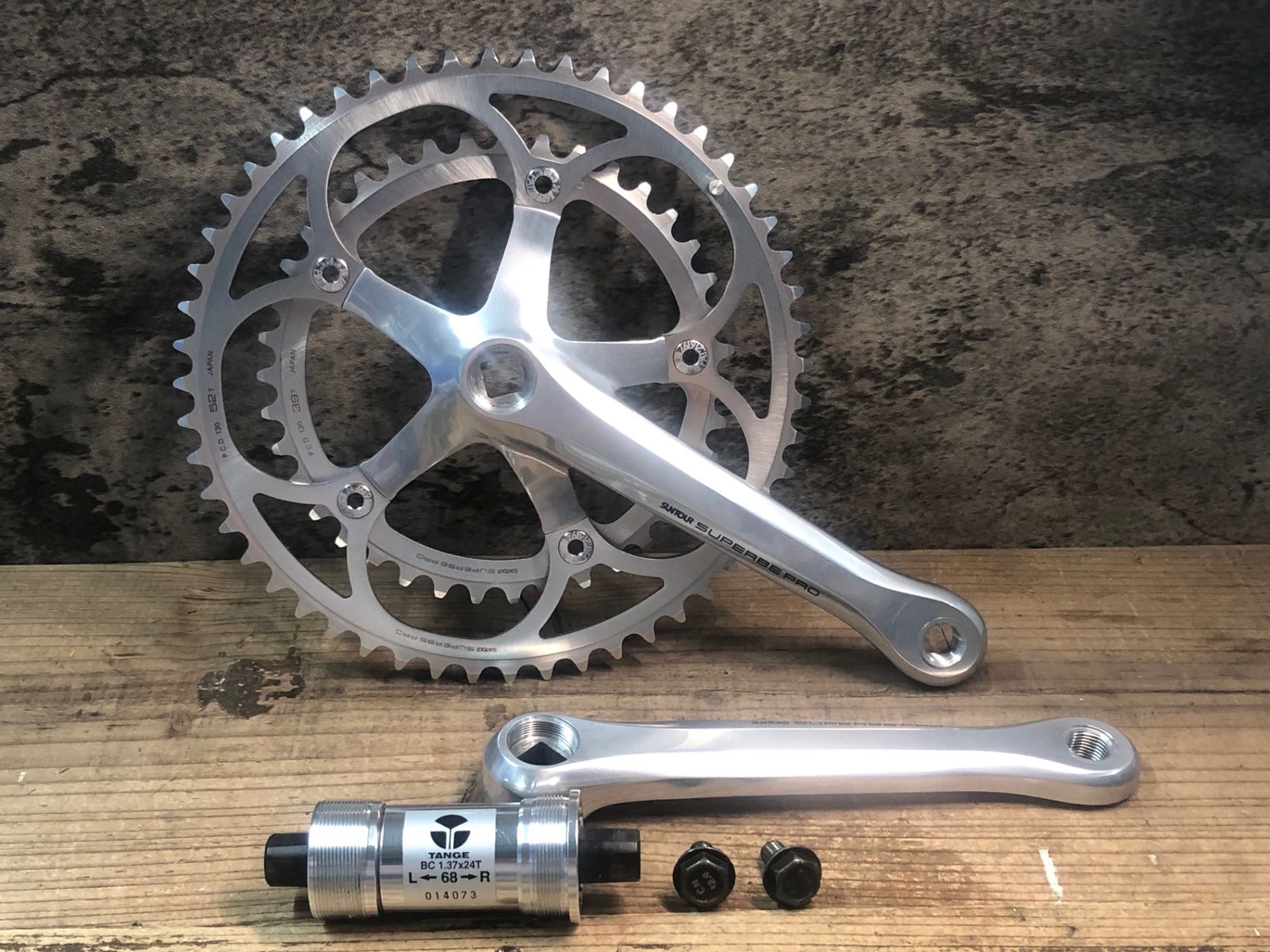 IY006 サンツアー SUNTOUR シュパーブプロ SUPERBE PRO クランク