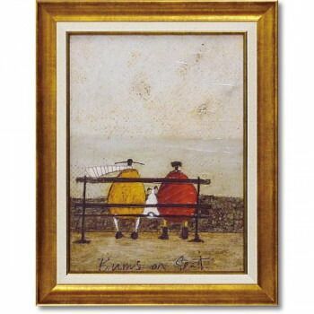 ユーパワー Sam Toft サム トフト アートフレーム ひと休み ST-08003