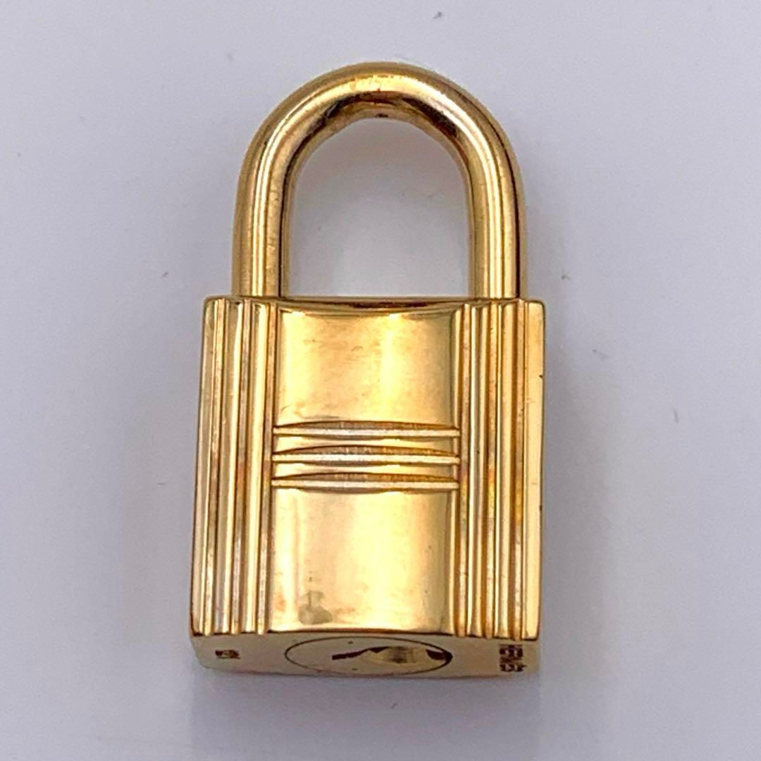 ▽ HERMES エルメス カデナ 24K No.121 121番 鍵付き 金 HERMES エルメス カデナ 121番 ゴールド 24Kメッキ 鍵付き