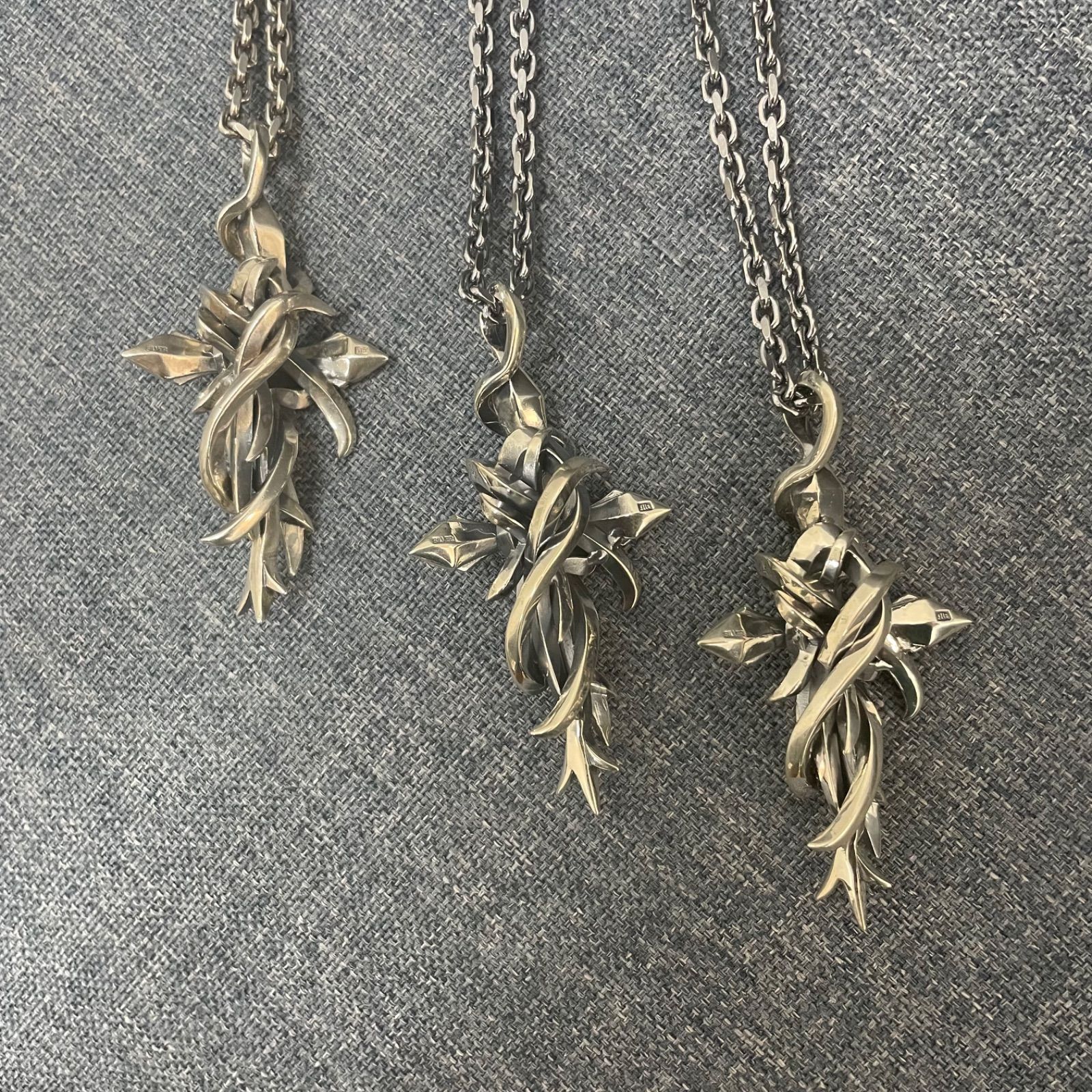 ms collection エムズコレクション ネックレス TENTACLES CROSS 