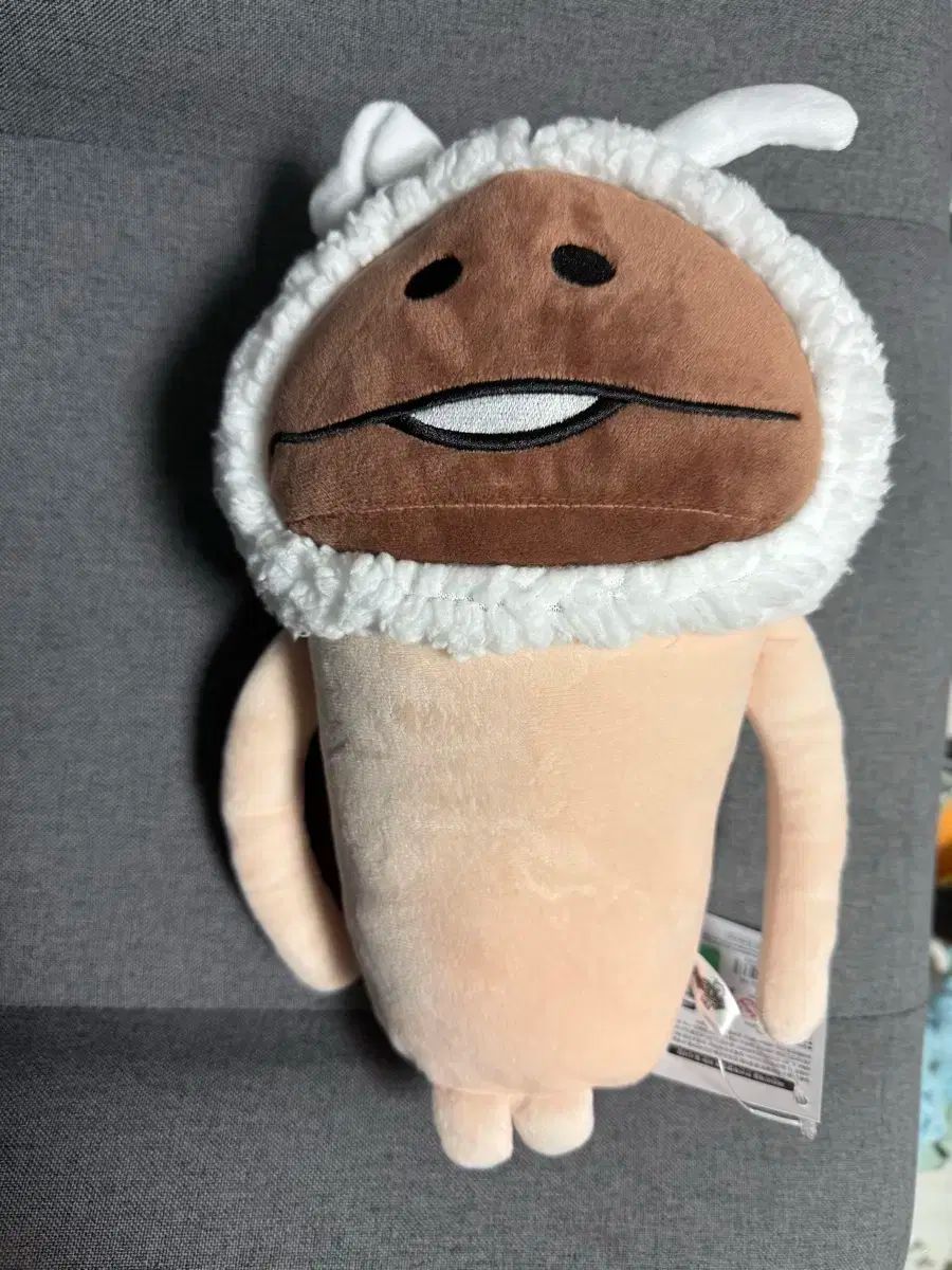 白うさぎなめこ 抱き枕 ぬいぐるみ おさわり探偵なめこ栽培キット