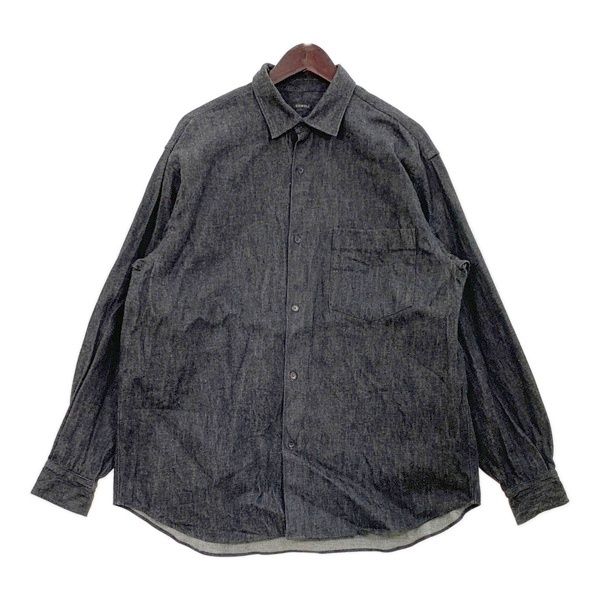 COMOLI コモリ デニム コモリシャツ 長袖 Z01-02003 24SS 羽織り 厚手