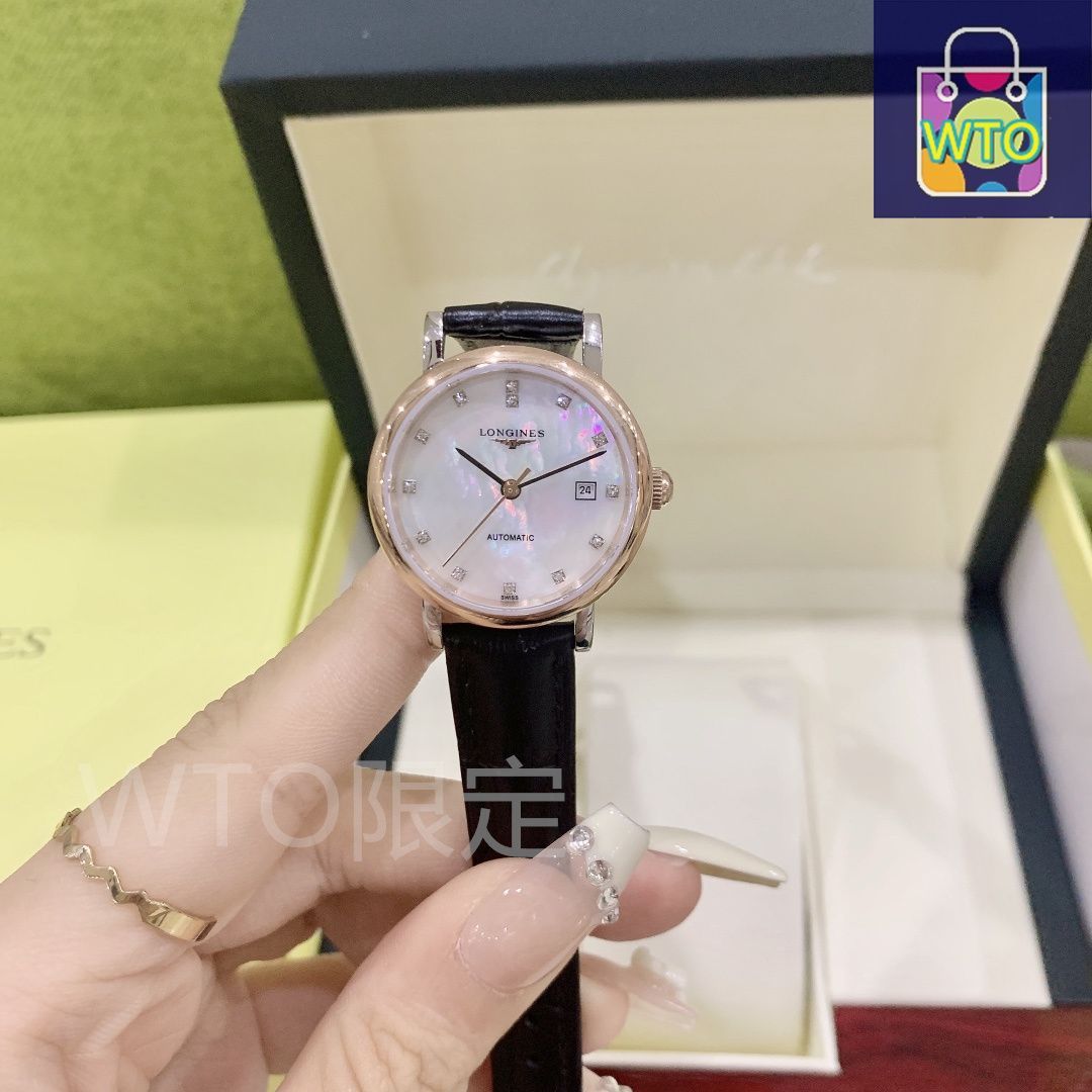 LONGINES エレガントコレクション自動巻 SS/18K エレガントコクション ロンジン エレガント 自動巻き 腕時計