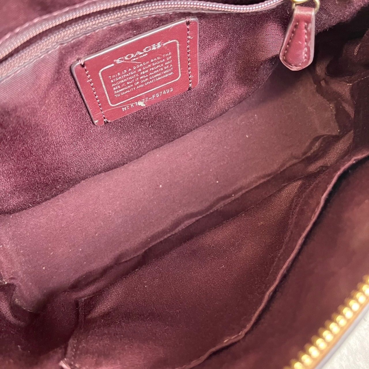 ✨極美品✨ COACH コーチ 2way ショルダーバッグ トートバッグ ドーム 