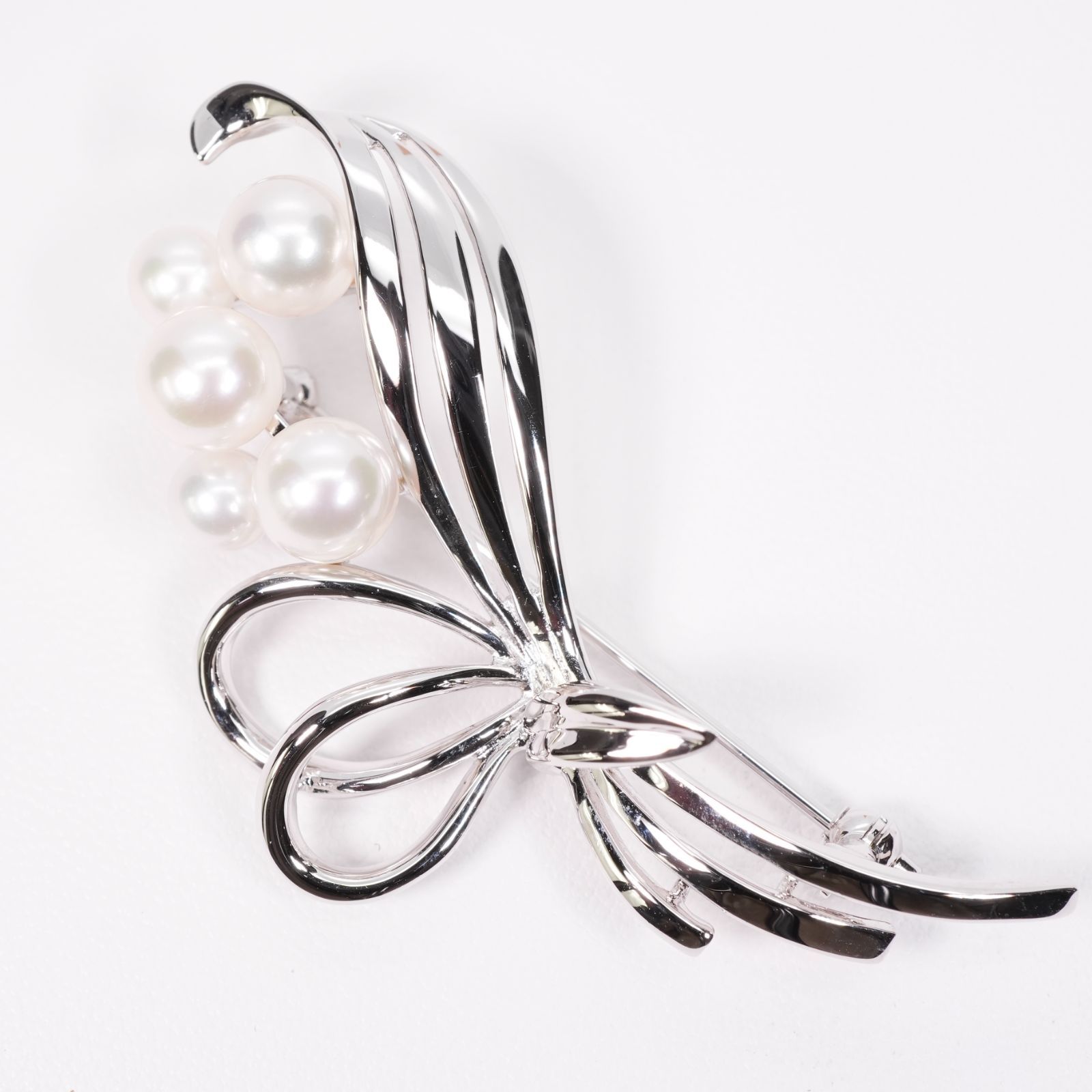 ミキモト/花束ブローチ 美品 花束 ミキモト ブローチ あこや パール/24-5596S - メルカリ