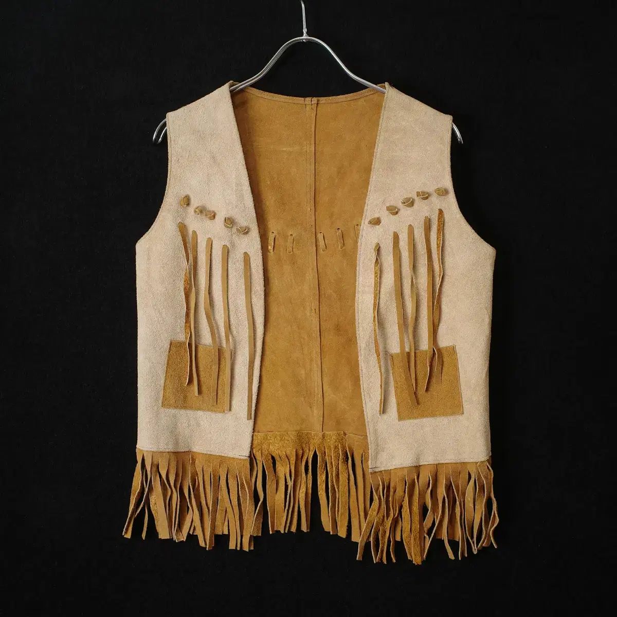 Pois ポワ knit vest ニットベスト ホワイト ポップアップ人気商品 Ⅴ