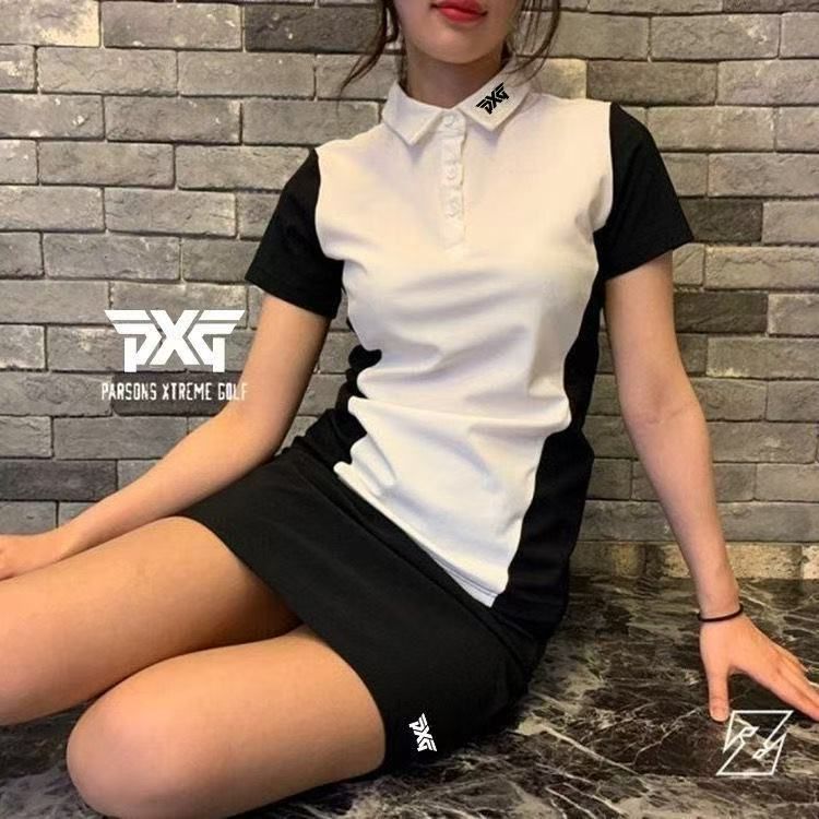 PXG ポロシャツ ゴルフウェア 半袖 夏 スポーティー 練習用