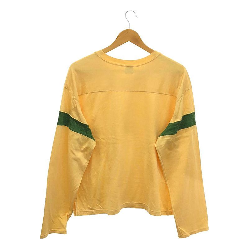 6(ROKU) / ロク | FOOT BALL LONG SLEEVE T-SHIRT 袖ライン