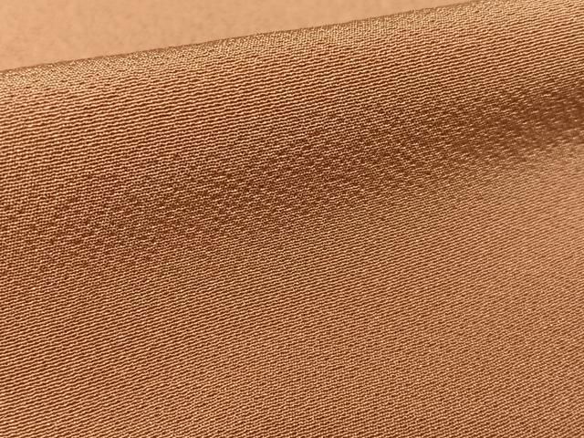 平和屋着物●上質な色無地　京茶染め　利休好み　退紅色　残布344cm・反端付き　ロング丈　正絹　逸品　AAAV7353zg 平和屋着物○上質な色無地 京茶染め 利休好み 退紅色 残布344cm・反端