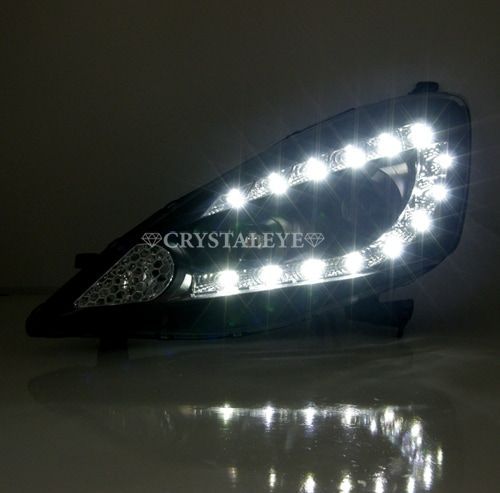 クリスタルアイ フィット FIT GE6～9 LEDプロジェクターヘッドライトV3