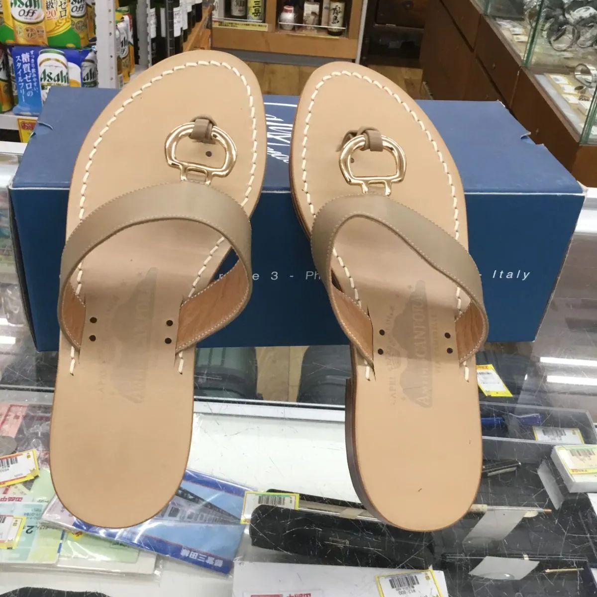Amedeo Canfora Capri サンダル　未使用品 AMEDEO CANFORA CAPRI SANDALS アメディオカンフォラカプリ 24
