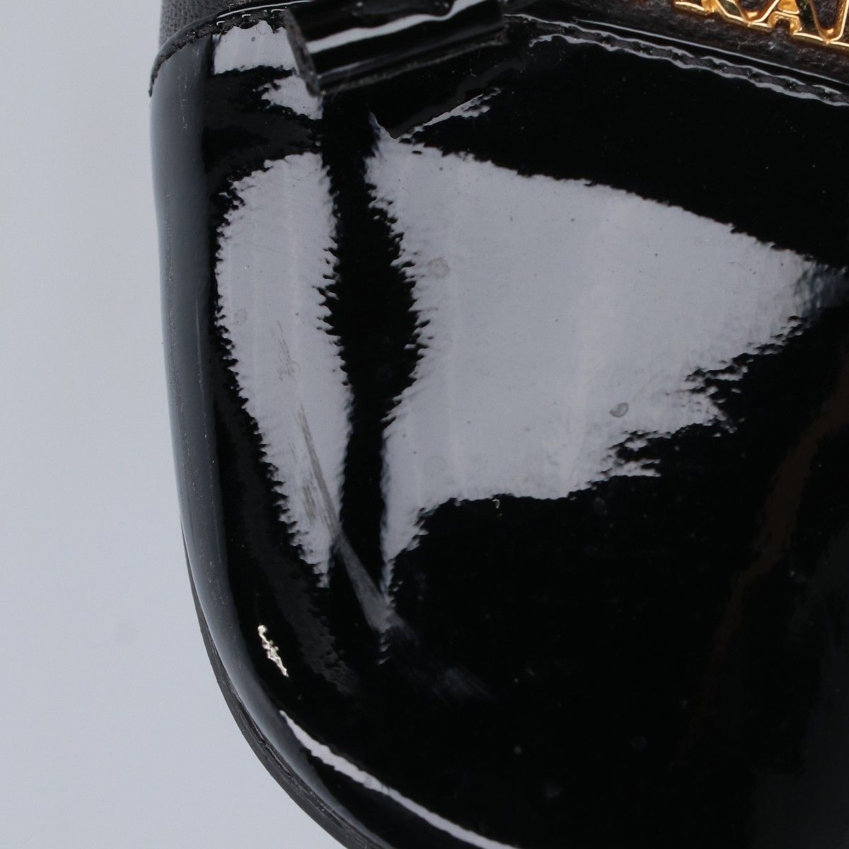 PRADA プラダ 1I150L ロゴ チャンキーヒール パンプス 38 - メルカリ 