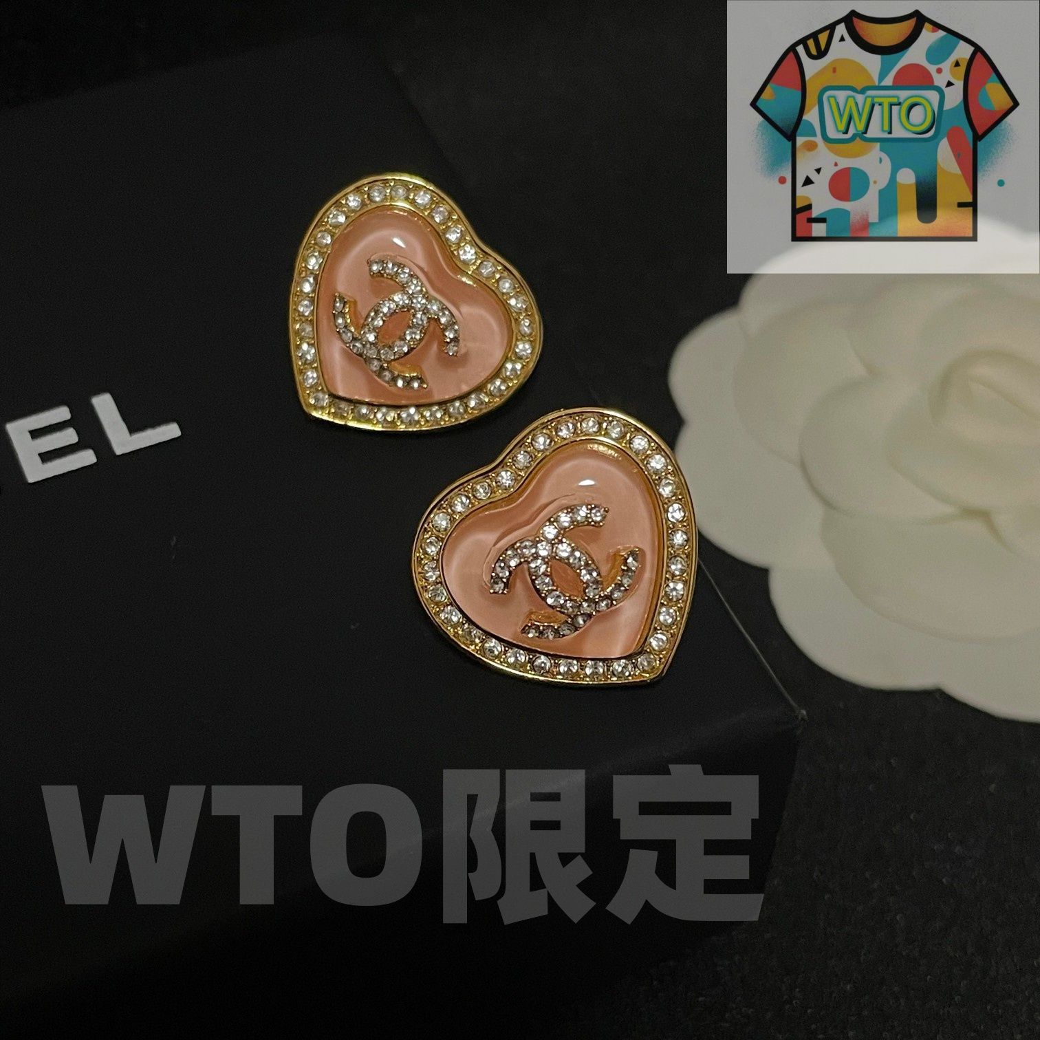 今日WTO】Chanel ヴィンテージ アルファベット ピアス！送料無料