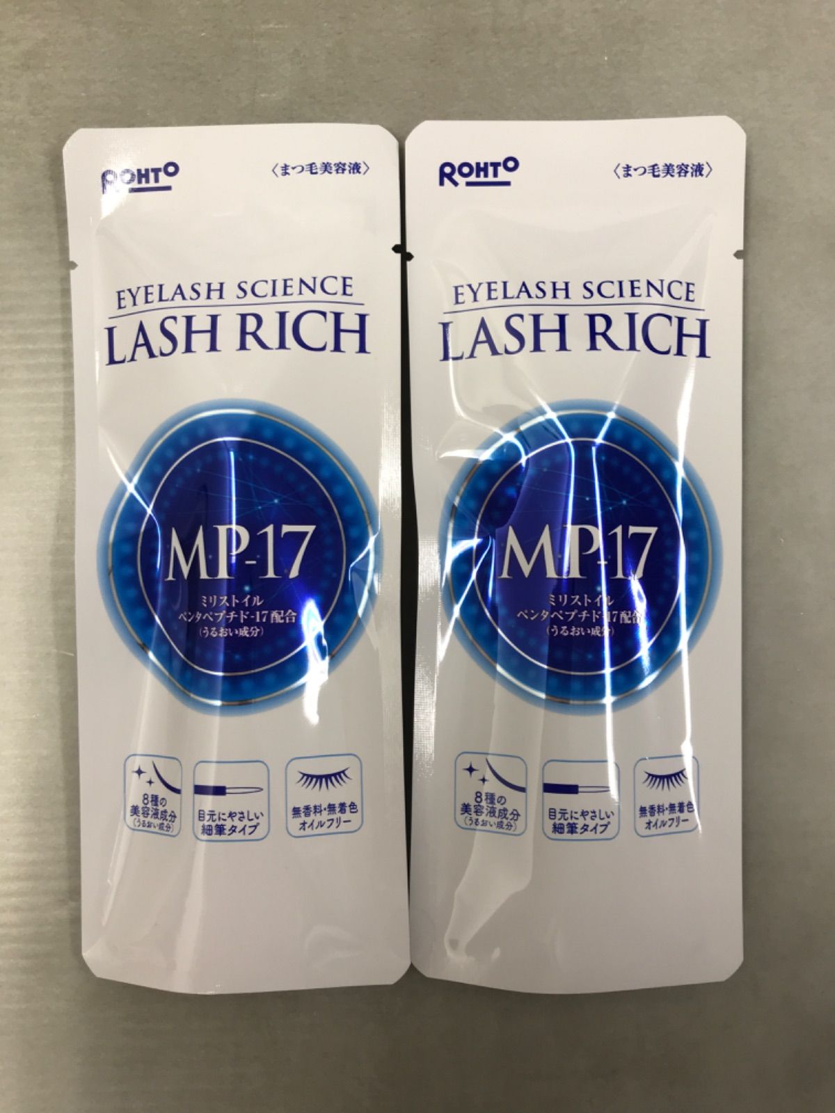 D773 K ロート製薬 EYELASH SCIENCE LASH RICH ラッシュリッチ まつ毛美容液 2.5ml 2個セット