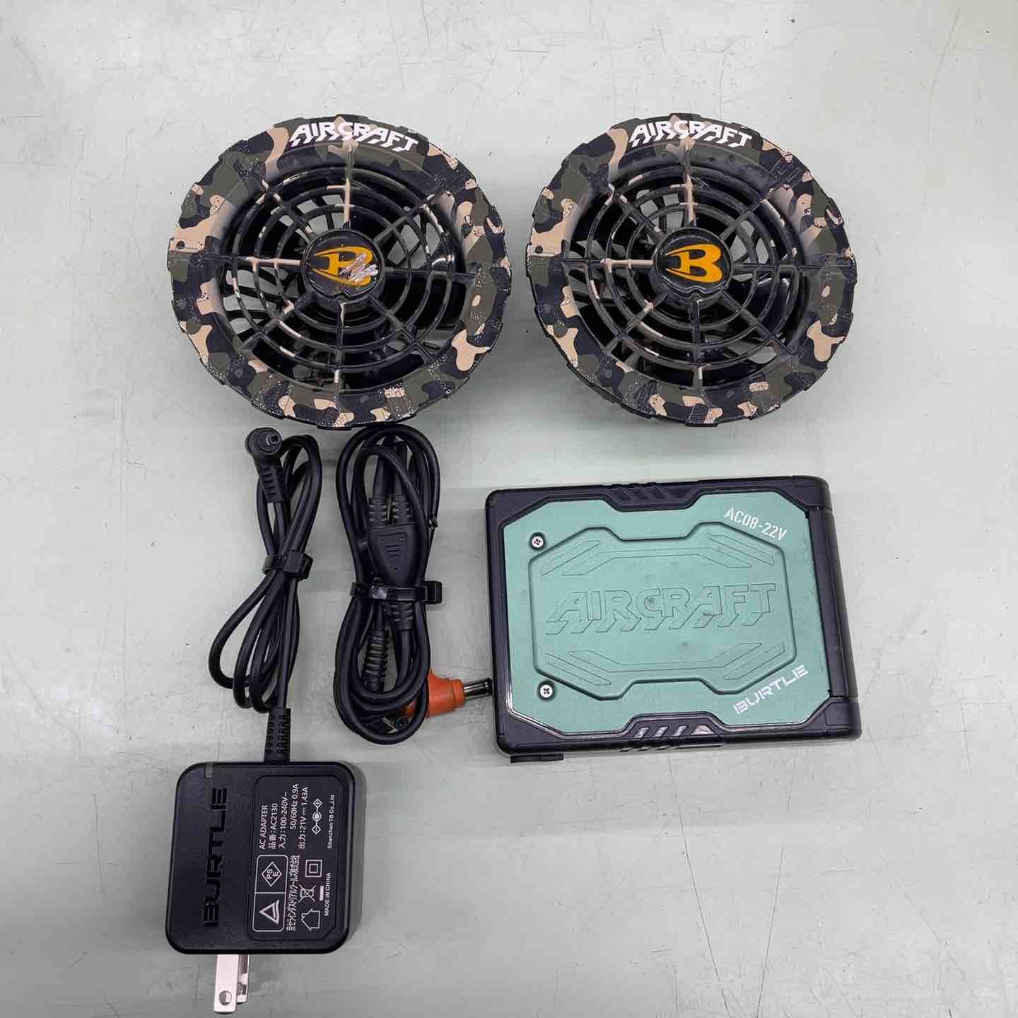 BURTLE AIRCRAFT AC08-22V バッテリー 充電器×2 dショッピング |☆2024