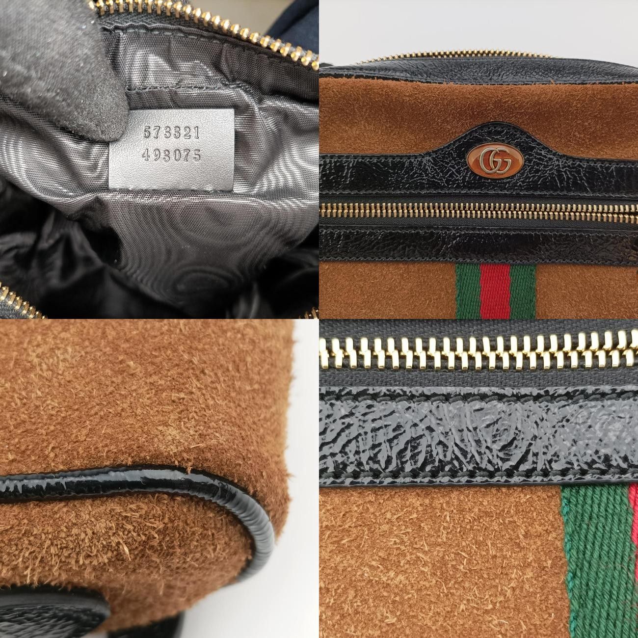 グッチGucciオフィディアブラウンスエード573321