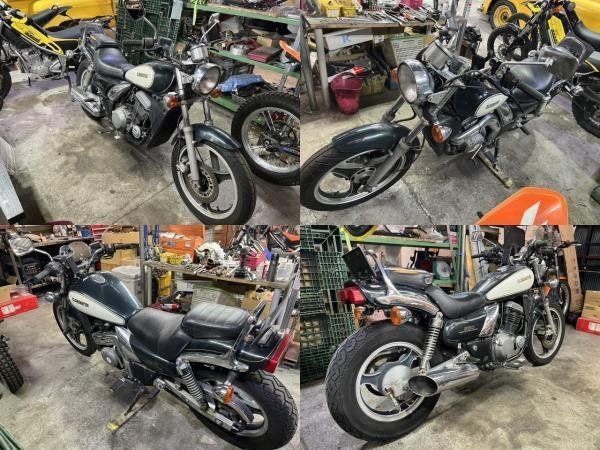 カワサキ エリミネーター250 EL250A タンデムシートステー K121-39