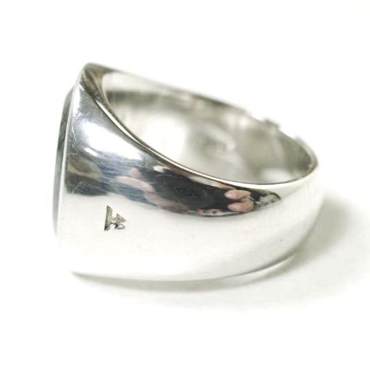 TOM WOOD トムウッド Oval Larvikite 48(8号) オーバル ラルビカイト