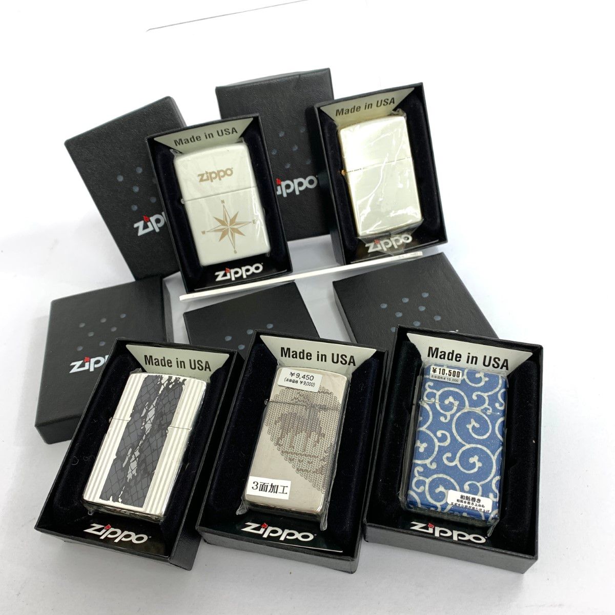 Zippo ジッポ ライター 5点まとめ売り 喫煙グッズ 240001122985 【公式 