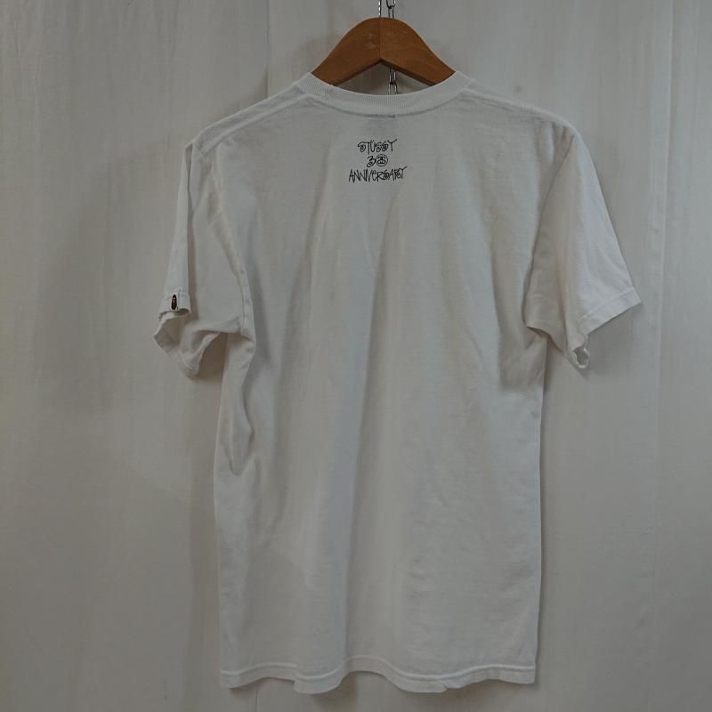 Stussy 半袖シャツ ホワイト カモフラージュ柄