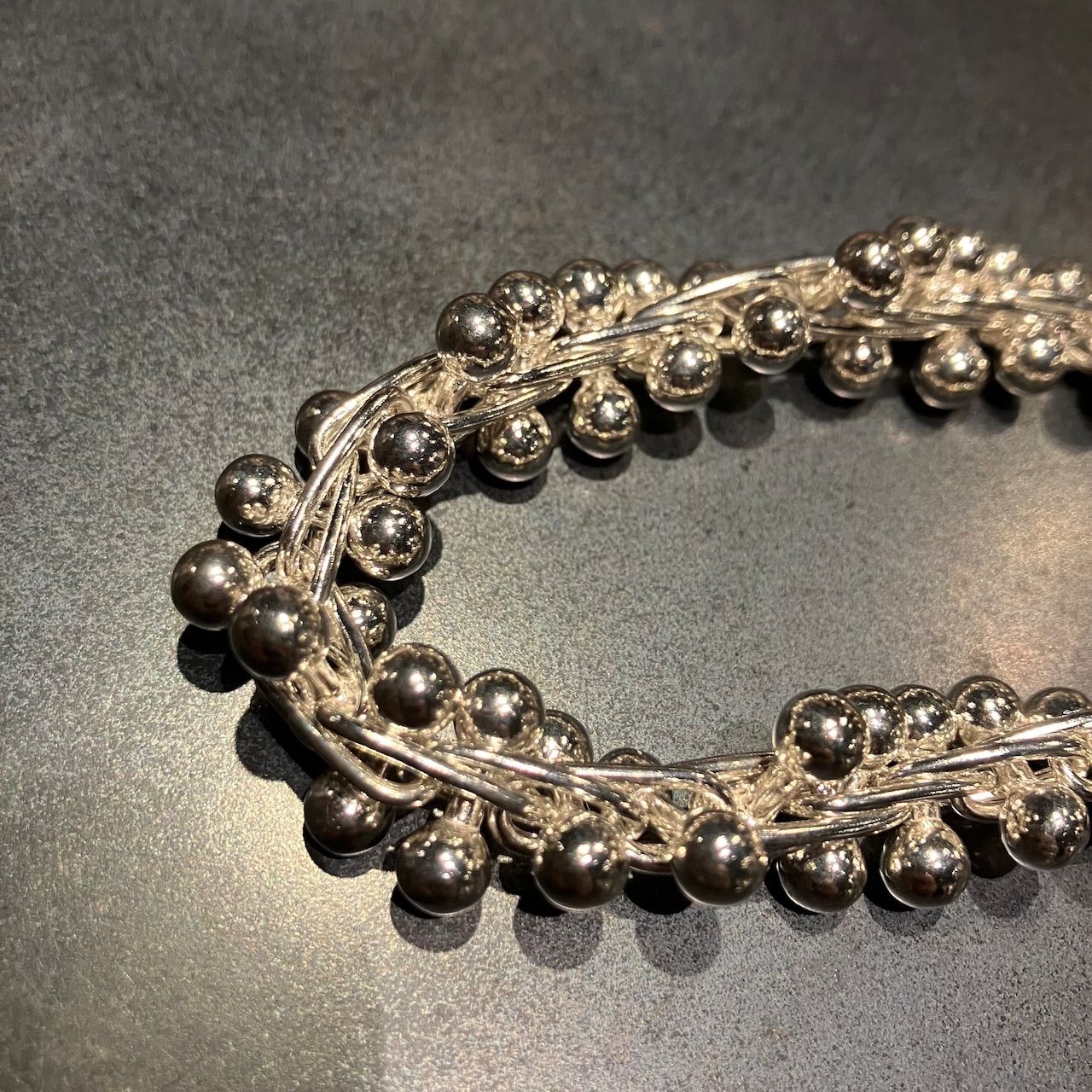 SILVER925 DNA MANTEL HEAVY BRACELET/シルバー
