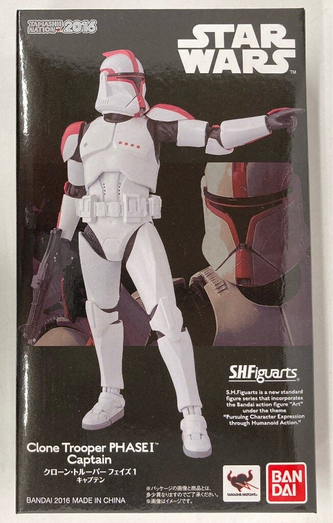 バンダイ S.H.Figuarts STAR WARS クローン・トルーパー フェイズ1