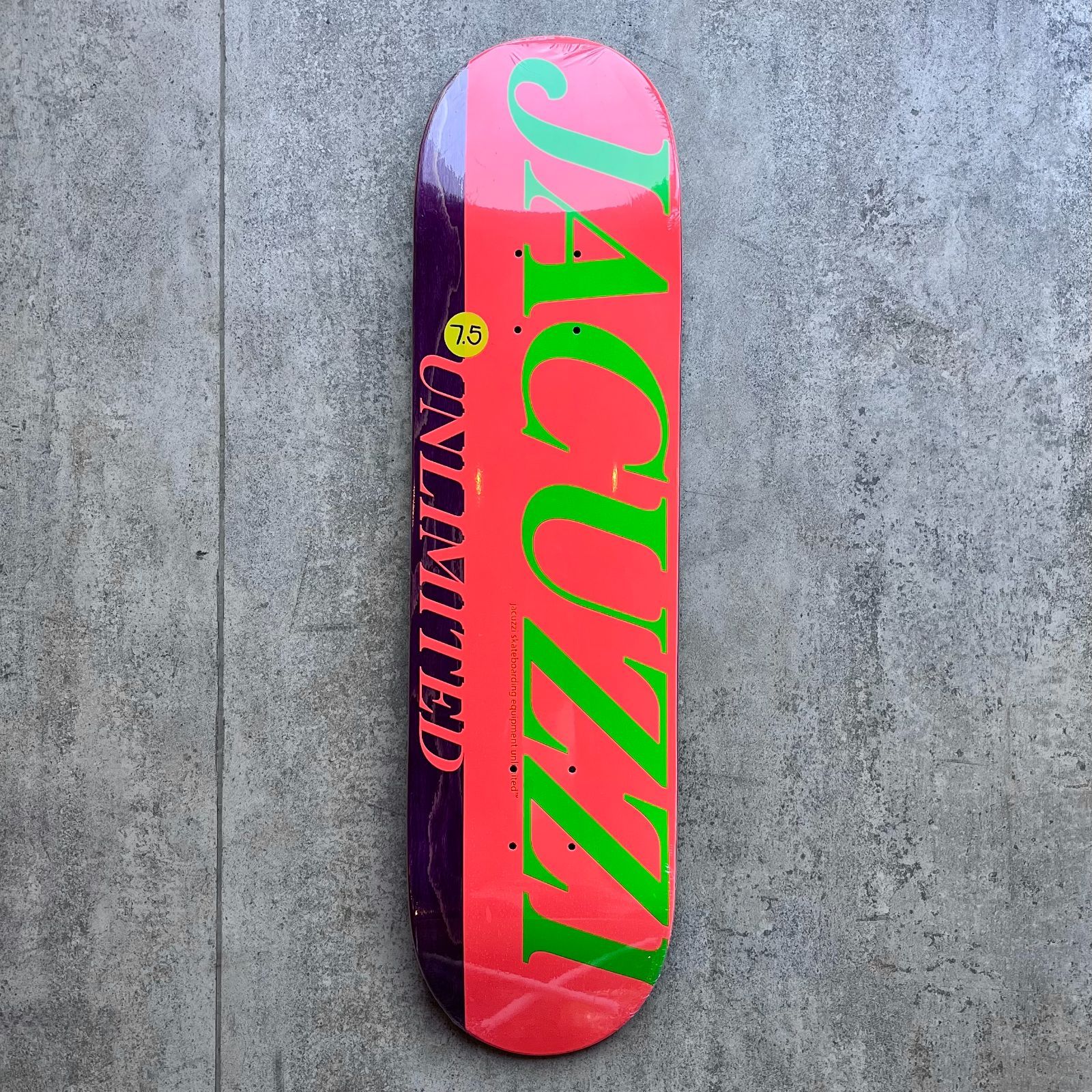 スケートデッキ】Flavor 7.5×29.25inch WB12.125inch 【JACUZZI