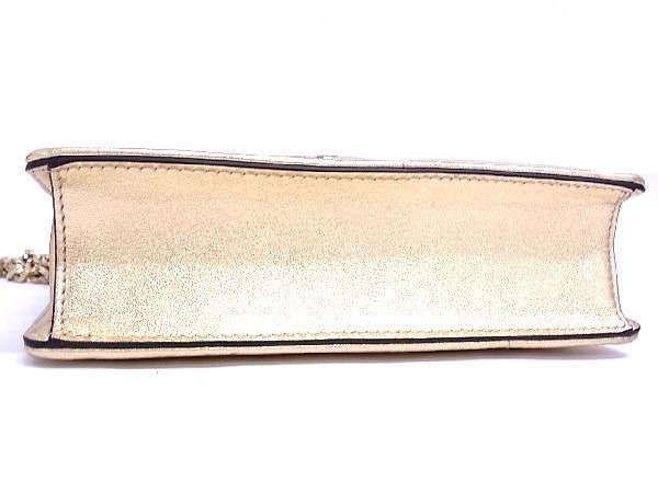 ■新品■未使用■ JIMMY CHOO ジミーチュウ 22AW ヴァレンヌ アべニューコレクション レザー ショルダーバッグ ゴールド系 AK7919 □新品□未使用□ JIMMY CHOO ジミーチュウ 22AW ヴァレンヌ アべ