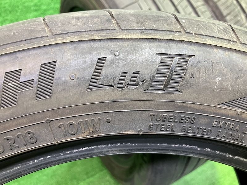 TOYO サマー トーヨー トランパスLUⅡ 235|50R18 4本 6ミリ 2021年 TRITUETUBI_COM