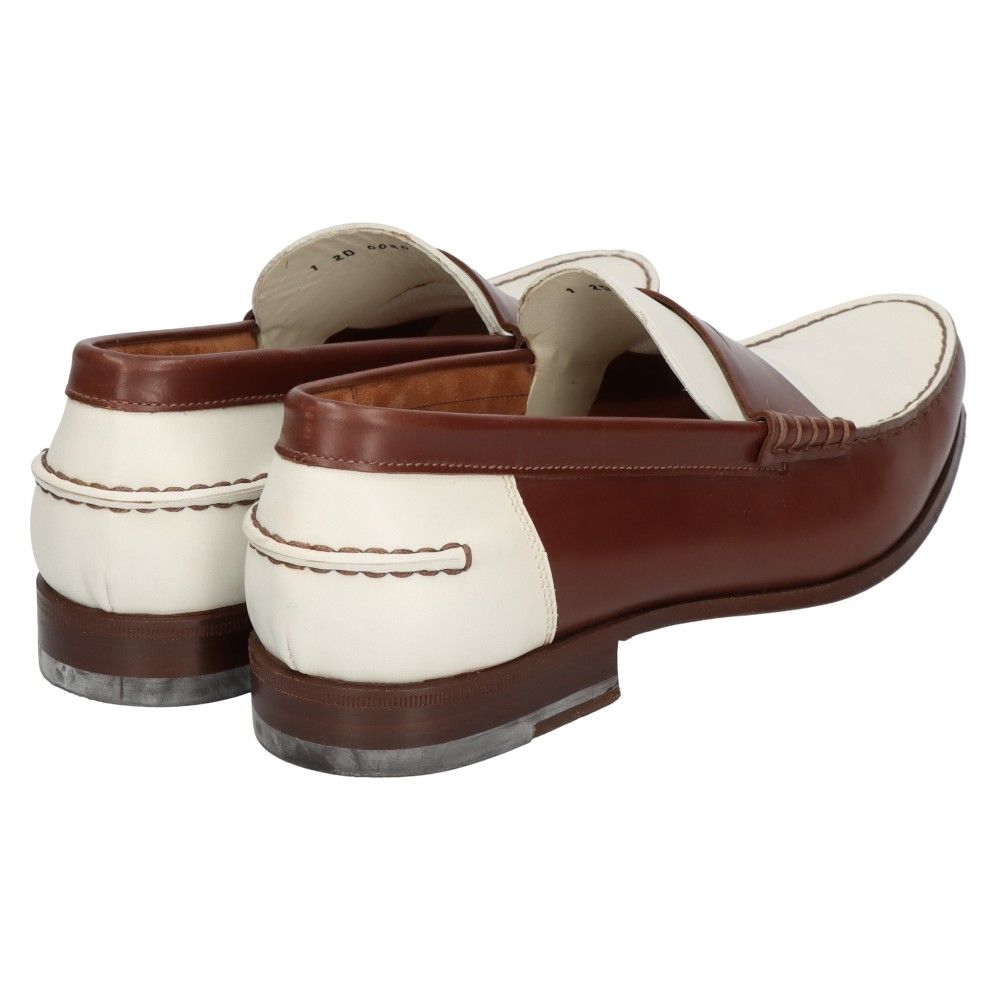 PRADA ツートーンカラーのレザーローファー PRADA ツートーンカラーのレザーローファー ローファー