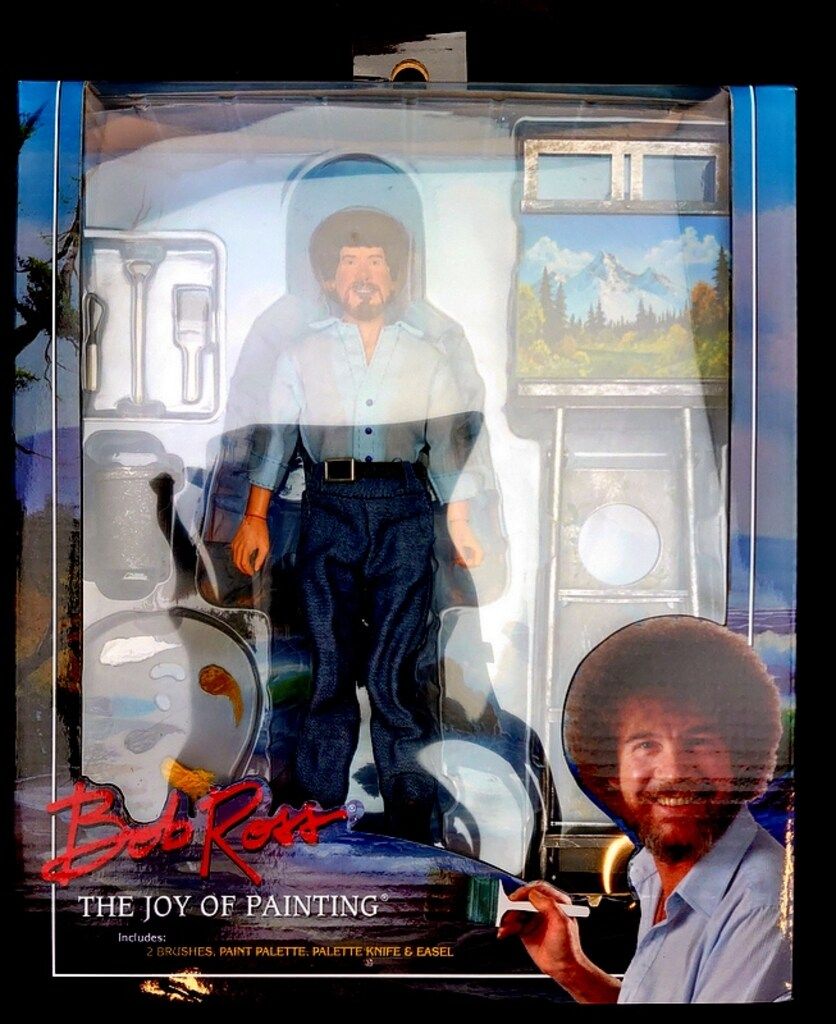 NECA (ACTION FIGURE) BOB ROSS 7インチ