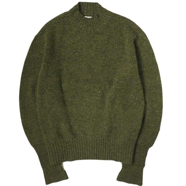 MAATEE＆SONS マーティーアンドサンズ 21AW 日本製 M/N ARMY SWEATER 畦振り柄 アーミーセーター MT1303-0104  3 MIX KHAKI ニット プルオーバー トップス g19041 - メルカリ