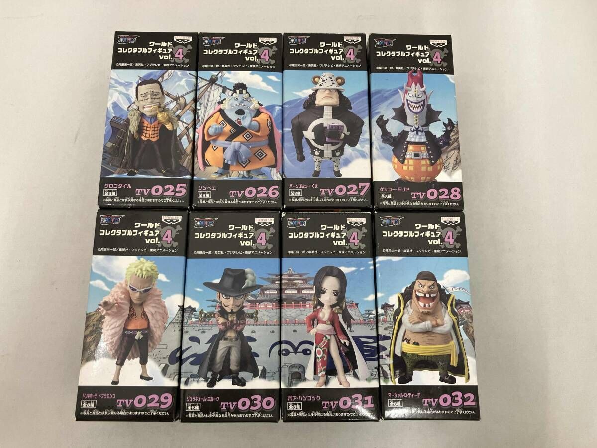 全8種セット]バンプレスト ワンピｰス ワｰルドコレクタブルフィギュア