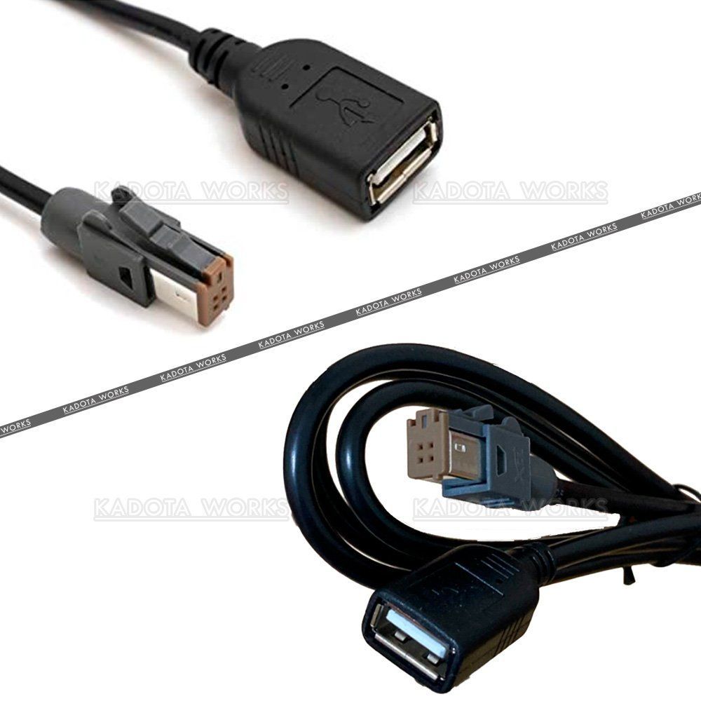 USB接続ケーブル CD-U120 互換 楽ナビ AVIC-RW502 AVIC-RZ502