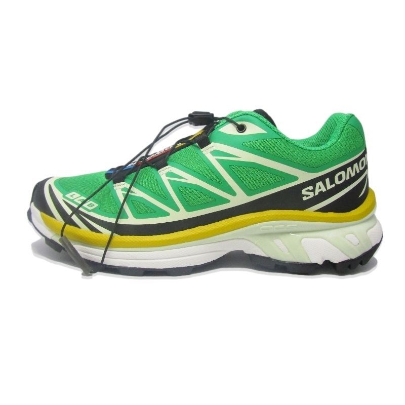 ♥ SALOMON サロモン 24.5cm XT-6 L47583100 スポーツ スタイル シューズ ローカット Bright Green|Black|Sulphur 18001076