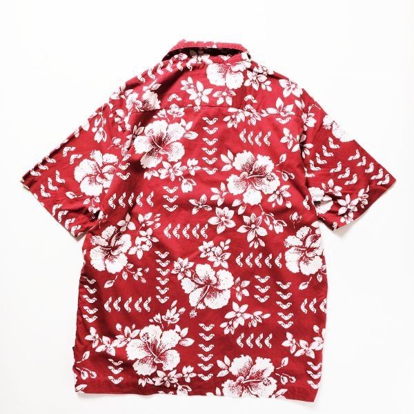 00's ギャップ GAP オープンカラー コットン アロハシャツ 半袖 (S