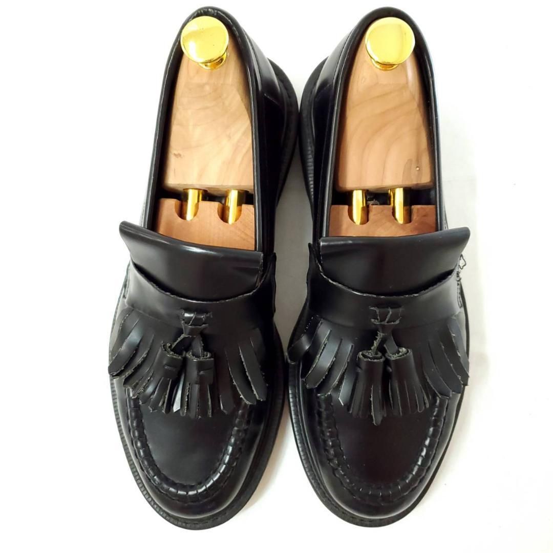 ローク　タッセル　キルト　イングランド製　UK6.5　希少　黒　レザー ローク タッセル キルト イングランド製 UK6.5 希少 黒 レザー ローク