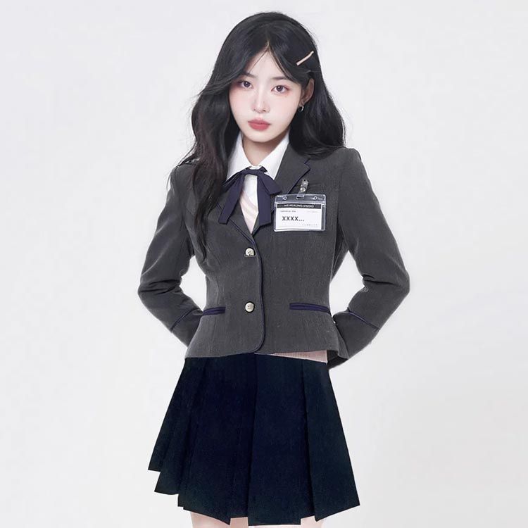 上下セット 制服 ブレザー 女の子 スクール制服 スーツ 韓国 制服 制服