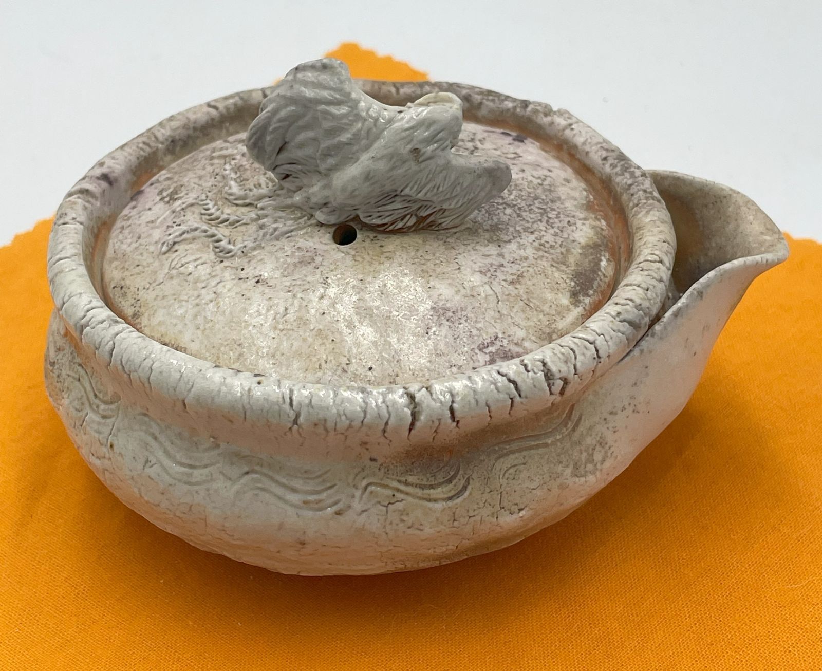 備前焼 白備前 難波誠治作 鳳凰 宝瓶 NS13 - メルカリ 備前焼 白備前 難波誠治作 鳳凰 宝瓶 NS13 - メルカリ